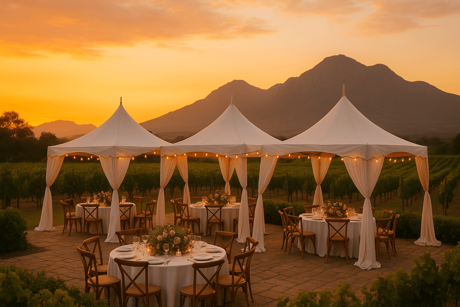 The Vineyard Terrace - Event venue in Stellenbosch, Western Cape